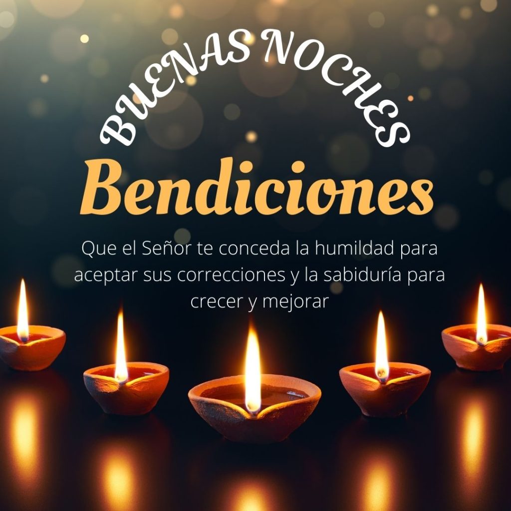 buenas noches bendiciones
