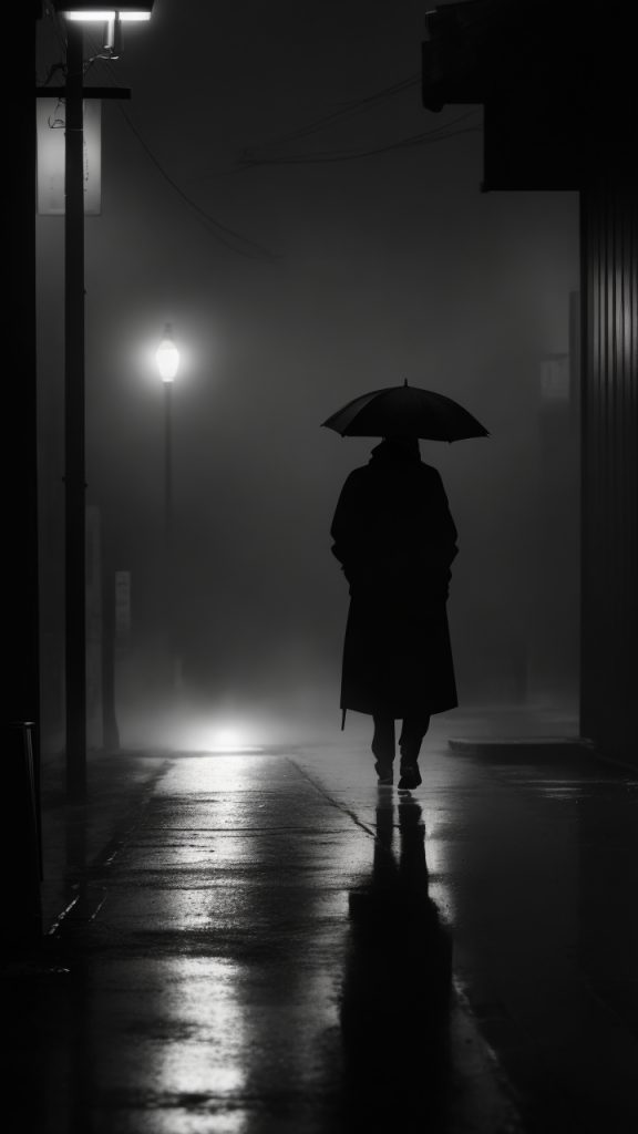 fondo de pantalla anime negro