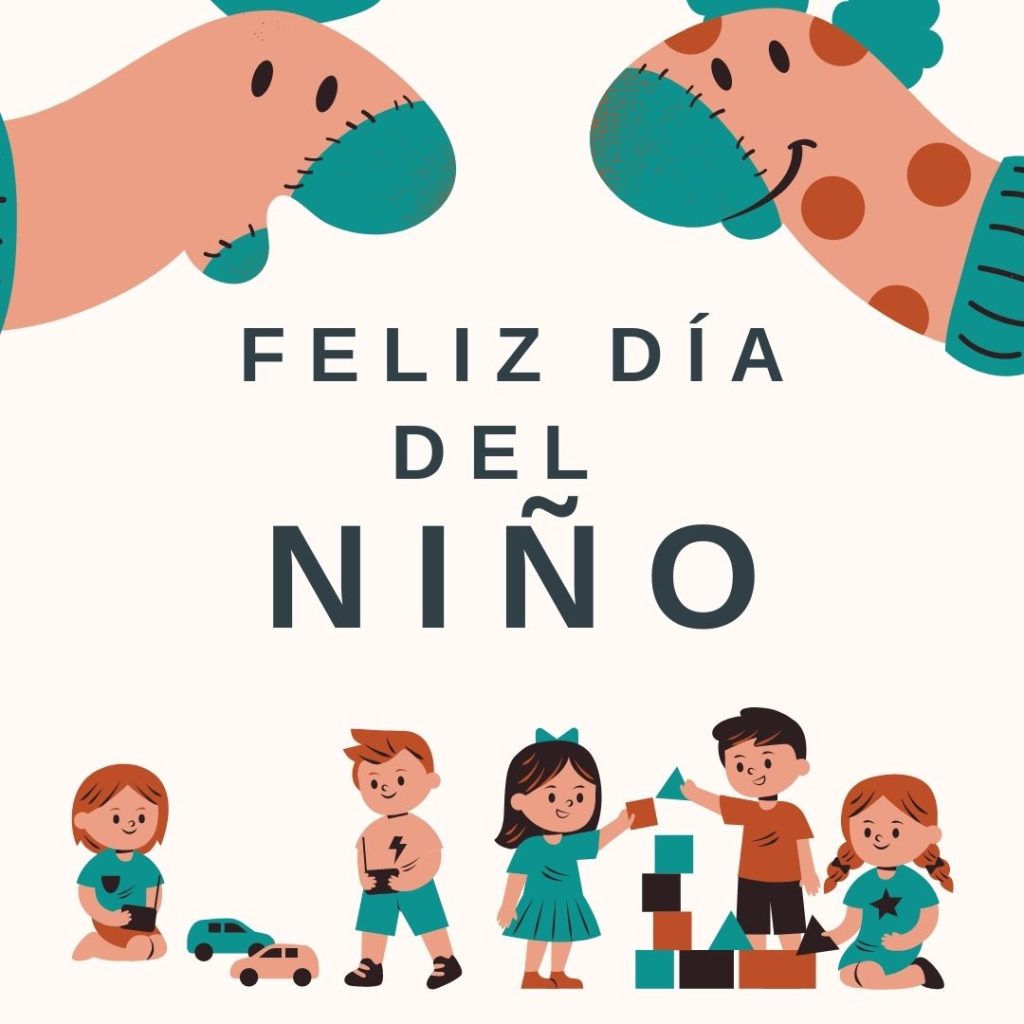 Feliz dia del niño - dia de la niñez