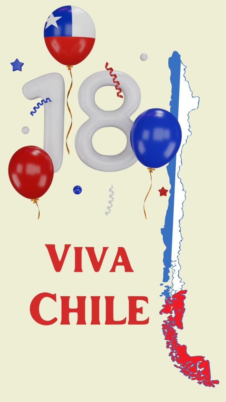 Felices Fiestas Patrias Chile - Fondos y saludos 18 de septiembre