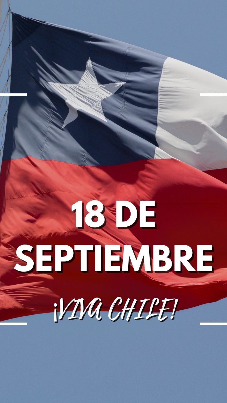 Felices Fiestas Patrias Chile - Fondos y saludos 18 de septiembre
